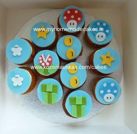 Mario cupcakes