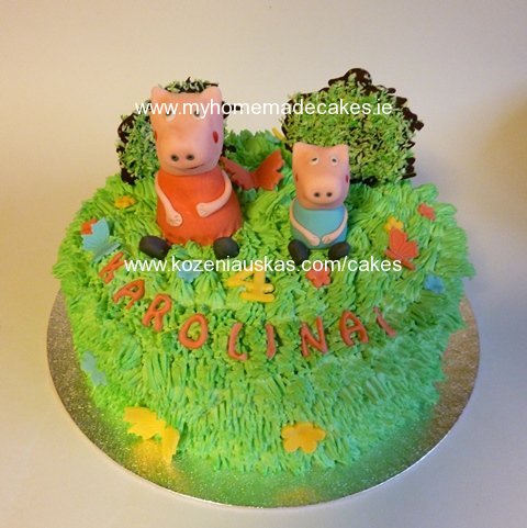 Peppa  Birthday Cake on Peppa Pig Cake   My Homemade Cakes