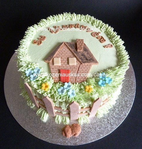 Housewarming cake My homemade cakes