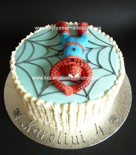Spiderman My Homemade Cakes