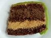 Rich chocolate and coffe cake
