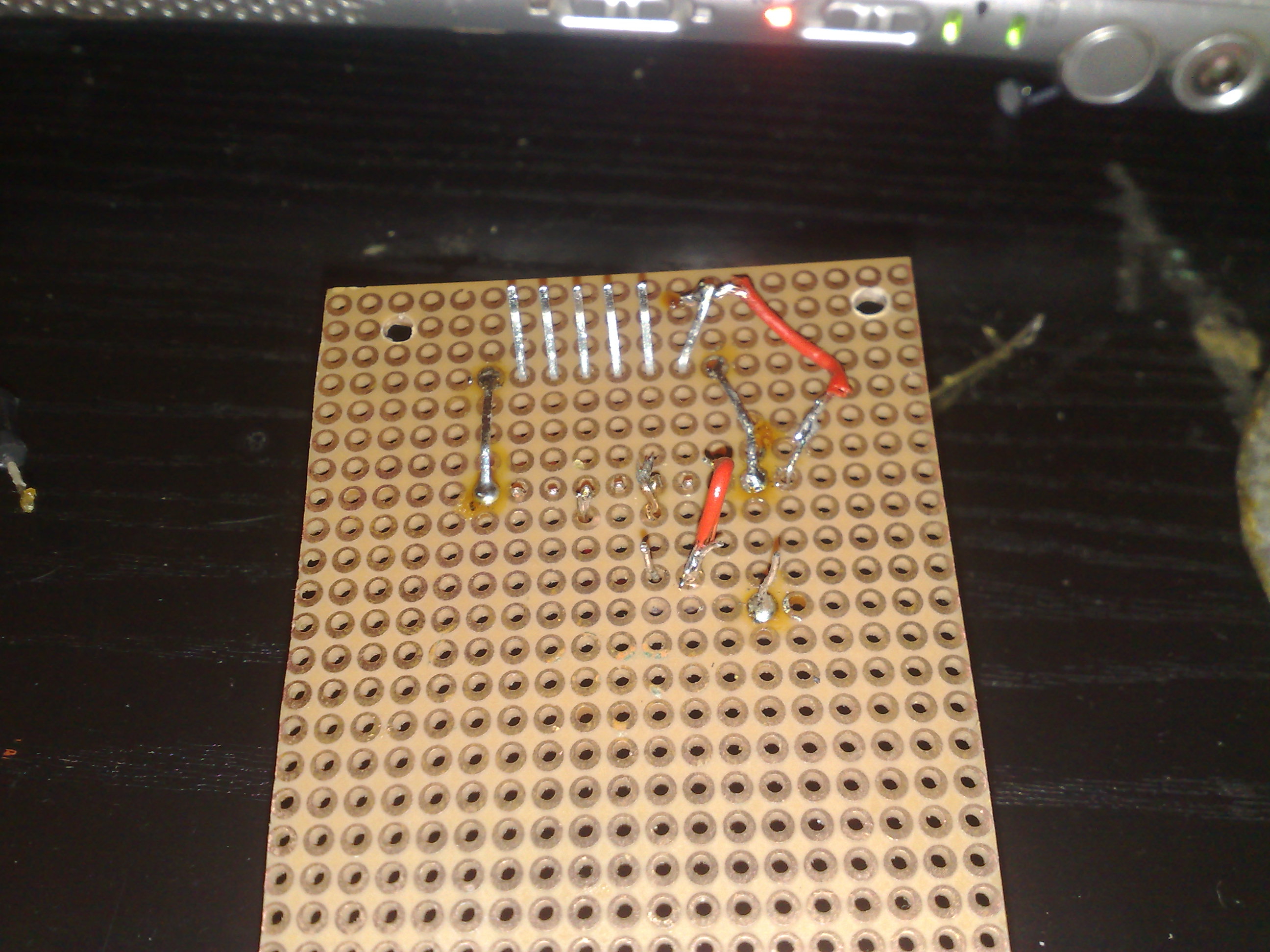 wiring the condensers simply following the scheme
